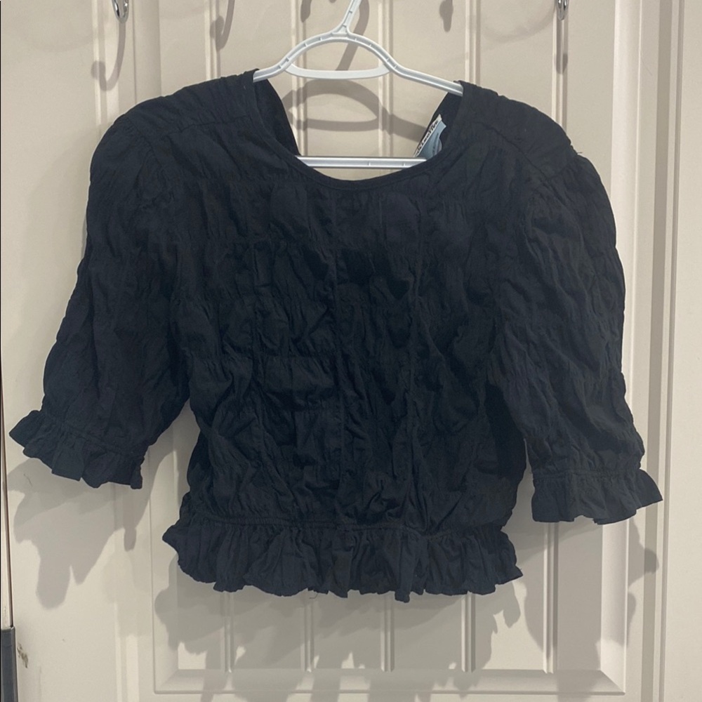 Elegant Black Women's Top